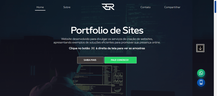 Portfólio de Sites - Divulgador de Projetos